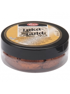 Краска паста металлик Inka Gold 903 медь, 50г, Viva Decor Германия
