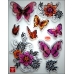 Штампы силиконовые Viva Decor Silikon Stempel Цветы и бабочки, 14х18 см