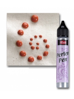 Краска для создания жемчужин Viva Perlen Pen 300 оранжевый, 25 мл