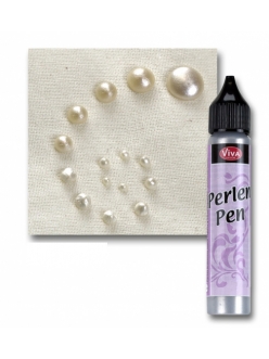 Краска для создания жемчужин Viva Perlen Pen 102 перламутровый кремовый, 25 мл