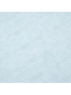 Рисовая бумага для декупажа однотонная, цвет 40 голубой, 50х70 см, Calambour 