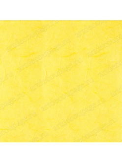 Рисовая бумага для декупажа однотонная, цвет 55 ярко-желтый, 50х70 см, Calambour 