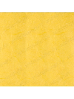 Рисовая бумага для декупажа однотонная, цвет 56 насыщенный желтый, 50х70 см, Calambour 