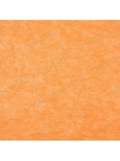 Рисовая бумага для декупажа однотонная, цвет 57 светло-оранжевый, 50х70 см, Calambour 
