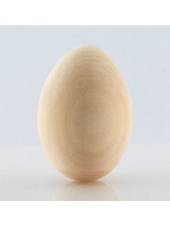 Заготовка Яйцо пасхальное деревянное 50х70 мм