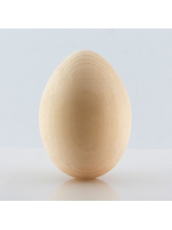 Заготовка Яйцо пасхальное деревянное 60х80 мм