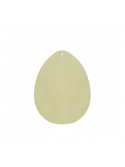 Заготовка плоская фигурка Яйцо пасхальное из фанеры, 5,5 см