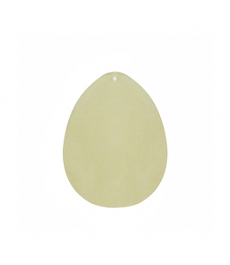 Деревянная плоская фигурка "Яйцо", фанера, 5,5 см