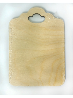 Заготовка доска деревянная №1-А, 12х17 см, фанера 3 мм, WOODBOX