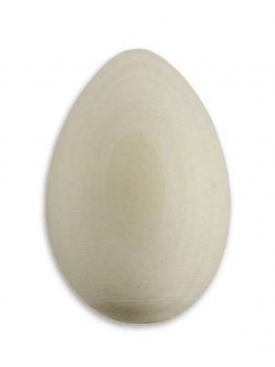 Заготовка яйцо пасхальное деревянное, 6х8 см, WOODBOX