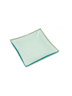 Заготовка стеклянная тарелка квадратная, 12,5x12,5 см, Stamperia 