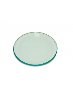 Заготовка для декора стеклянная тарелка круглая, диаметр 21 см, Stamperia 