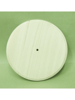Заготовка часы Круглые деревянные с фаской, сосна, 25 см, Россия