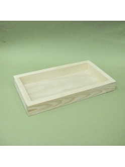 Заготовка планшет деревянный прямоугольный 20х30х4 см, Россия