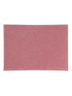 Заготовка обложка на паспорт из натуральной кожи, цвет светло розовый, 13,0х19,0 см