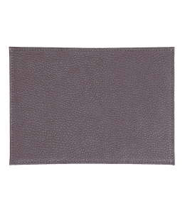 Заготовка обложка на паспорт, натуральная кожа, цвет серо-фиолетовый, 13,0х19,0 см