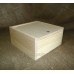Чайная коробка с выдвижной крышкой, сосна, 18х18х9 см, Россия