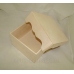 Заготовка коробка с фигурной крышкой, фанера, 18х18х10,5 см, Россия
