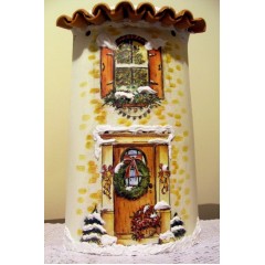 Мини черепица декоративная из глины, 2х5см, 9 шт., Stamperia