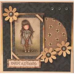 Кнопки для скрапбукинга круглые, цвета благородных металлов, 7 мм , 50 шт., Rayher