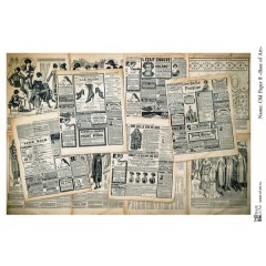 Декупажная карта А3 Old Paper 8, Base of Art (Россия)