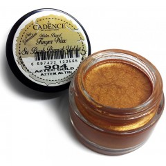 Воск "старинная позолота" Finger Wax 904, цвет золото ацтеков, 20 мл, Cadence
