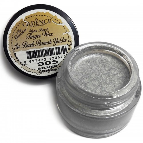 Воск "старинная позолота" Finger Wax 905 серебро, 20 мл, Cadence