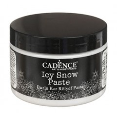 Паста с эффектом снега ICY SNOW PAST, 150мл, Cadence