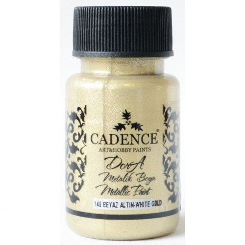 Краска Dora Metallic Paint светлое золото, 50 мл, Cadence