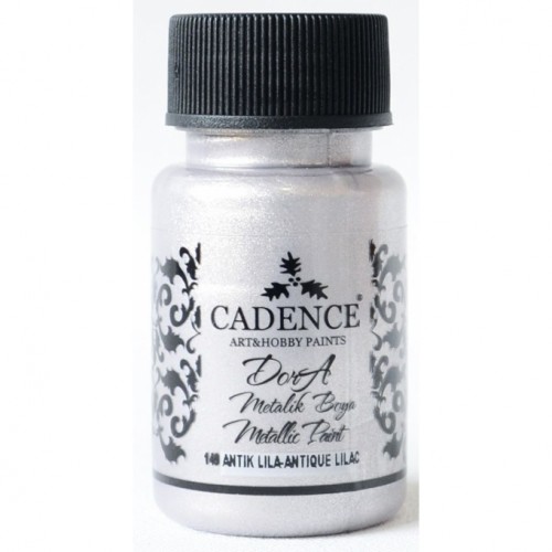 Краска Dora Metallic Paint античная сирень, 50 мл, Cadence