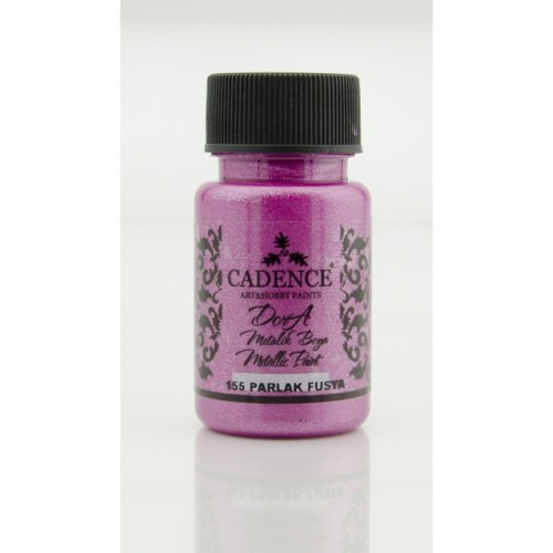 Краска Dora Metallic Paint яркая фуксия, 50 мл, Cadence