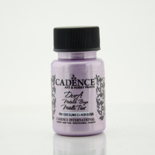 Краска Dora Metallic Paint гибискус, 50 мл, Cadence