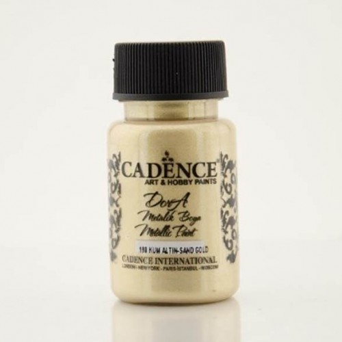 Краска Dora Metallic Paint золотой песок, 50 мл, Cadence