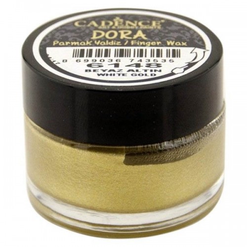 Воск для золочения  Dora Wax 6148 белое золото, 20 мл, Cadence