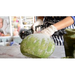 Краска с эффектом мха Moss Effect Paint, цвет темно-зеленый, 90 мл, Cadence