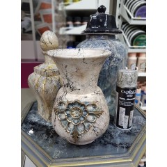 Спрей-краска для создания эффекта мрамора  Marble Spray 01 черный, 200 мл, Cadence (Турция)