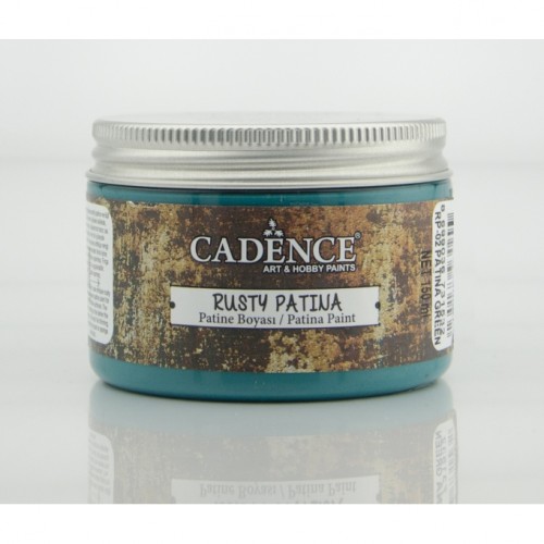 Краска с эффектом ржавчины Rusty Patina02 зеленый, 150 мл, Cadence