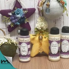 Пудра для создания бархатной поверхности Velvet Powder, кремовый, 120 мл, Cadence