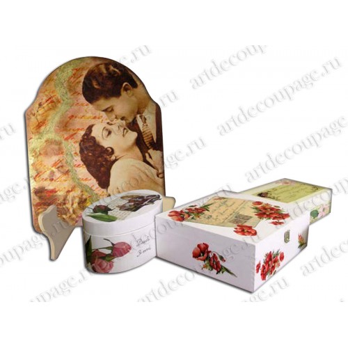 Рисовая бумага для декупажа Calambour Pau-003 Маки 35х50 см