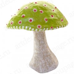Заготовка фигурка из папье-маше Грибочек средний, 12,311х5,5 см, Decopatch (Франция)
