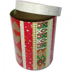 Бумага для декопатч 234 "Сердечки на красном", Decopatch (Франция), 30х40 см