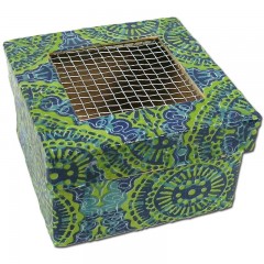 Бумага для декопатч "Орнамент зелено-синий", Decopatch (Франция), 30х40 см