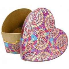 Бумага для декопатч "Розово-голубые круги с золотом", Decopatch (Франция), 30х40 см