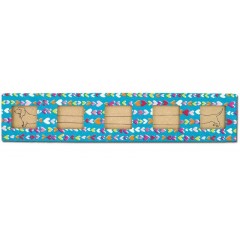 Бумага для декопатч 410 "Сердечки на голубом", Decopatch (Франция), 30х40 см