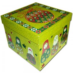 Бумага для декопатч "Зеленый орнамент", Decopatch (Франция), 30х40 см