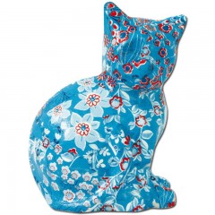 Бумага для декопатч "Веточки на голубом", Decopatch (Франция), 30х40 см