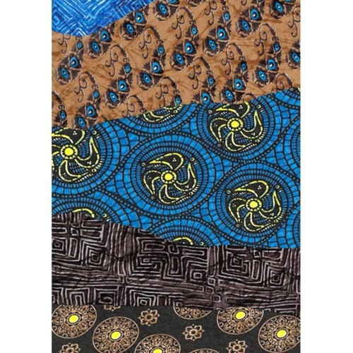 Бумага для декопатч Полосы с этническим орнаментом, Decopatch, 30х40 см
