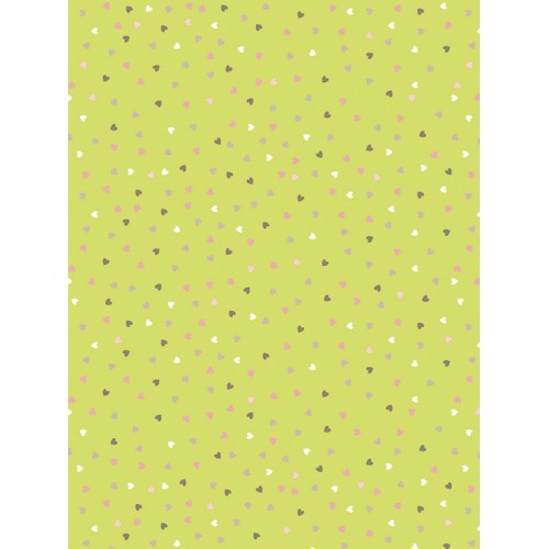 Бумага для декопатч 687 Сердечки, Decopatch (Франция), 30х40 см