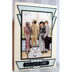 Набор высечки для скрапбукинга Art Deco, "Веселые приключения", 2 листа А4, DoCrafts