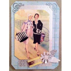 Наклейки контурные для скрапбукинга Art Deco "Орнамент и бордюры", DoCrafts